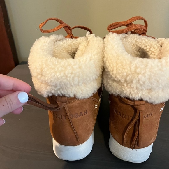 Manitobah Pacific Hiker Waterproof Leather Boots NEW - Picture 6 of 9